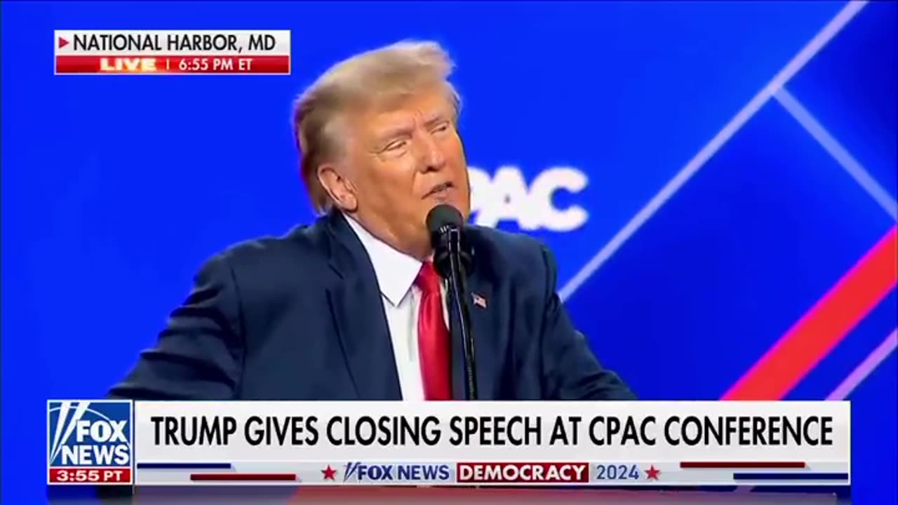 Trump speech at CPAC Conference