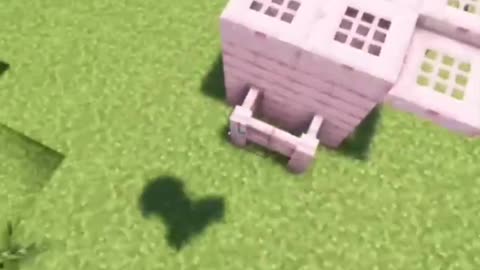 Minecraft dog house building