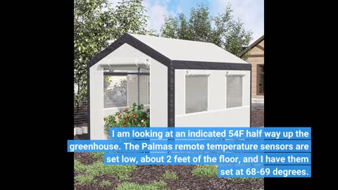 Bio Green PAL 2.0/USDT Palma Greenhouse #Heater incl.-Overview