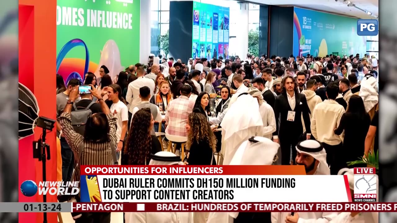 Dubai ruler commits dh150 million funding to support content creators