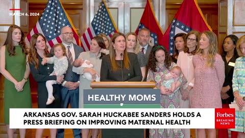 Sarah Huckabee Sanders Asked Why Arkansas Is Against Extending Post-Natal Medicaid Coverage