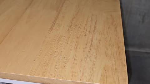 Rectangle High Top Wooden Bar Table Industrial with two matching Stool Chairs