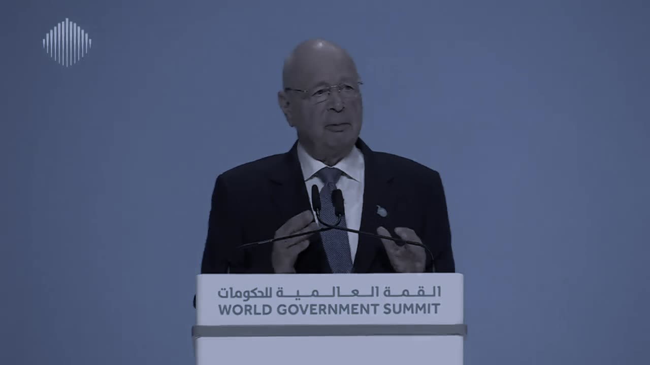 Klaus Schwab At The World Government Summit 2023