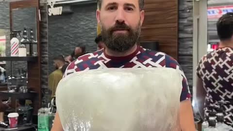 Brother is frozen in ice