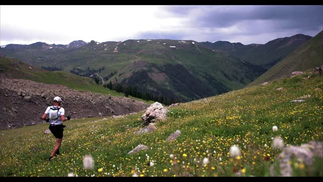 the 2021 Hardrock 100 Endurance Run at 420 FPS