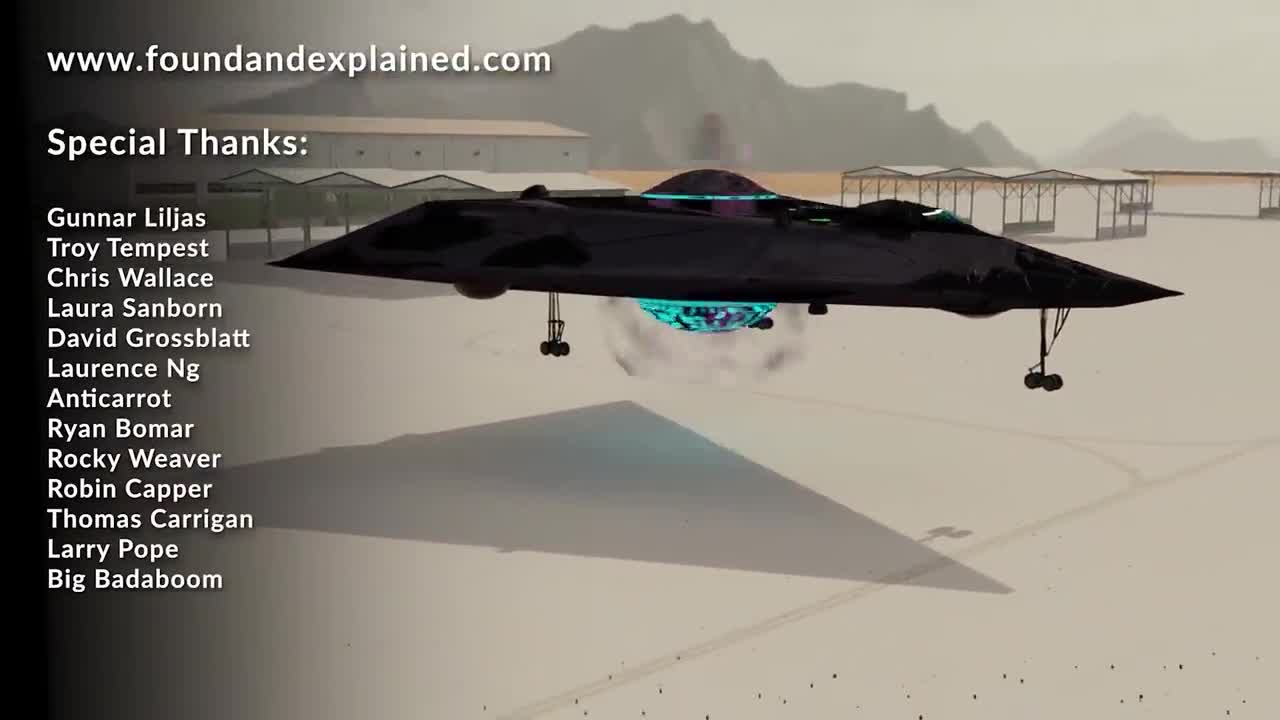 Top Secret Anti-Gravity Spy Plane - TR3b Black Manta