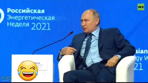 Putin & Journalistin zu Gaslieferungen