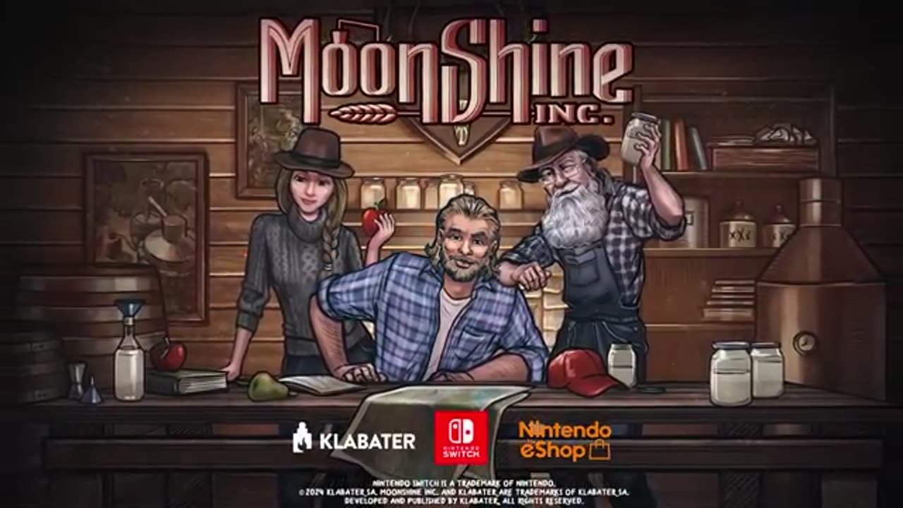 Moonshine Inc. - Official Nintendo Switch Release Date Trailer