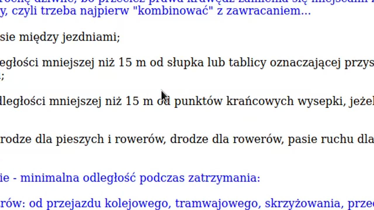 Owieczki drogowe - czy wolno się zatrzymywać na przystanku... autobusem.