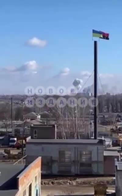 Military bases are being destroyed in Chernihiv