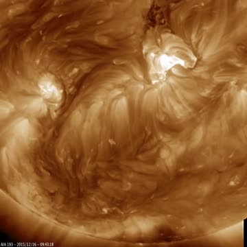 NASA’s SDO Captures Cascading Magnetic Arches