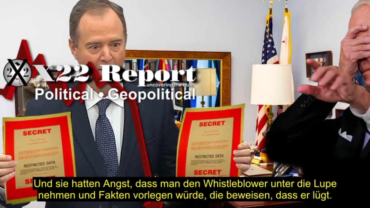 X22 Report vom 06.06.2023 - Hat Schiff klassifizierte Dokumente an Biden übergeben?