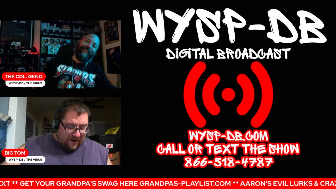 WYSP-DB LIVE VIDEO & AUDIO SHOWS