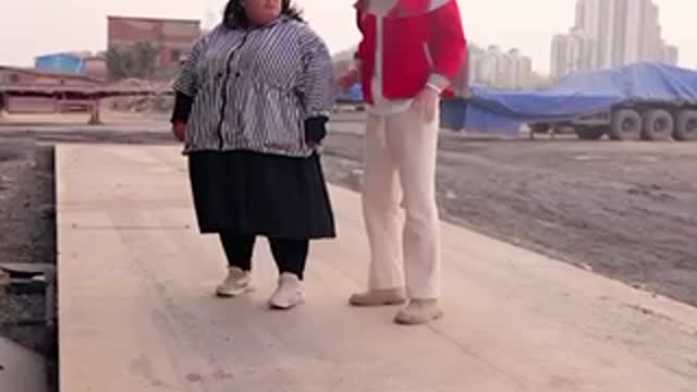 Funny mother and child