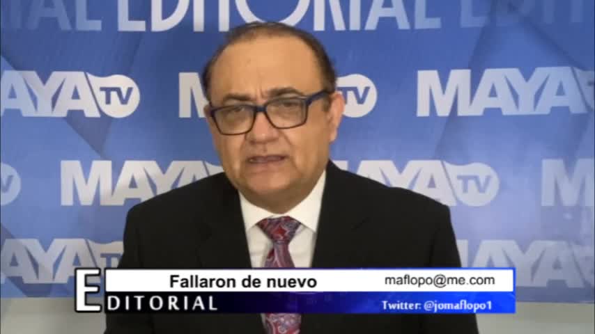 FALLARON DE NUEVO