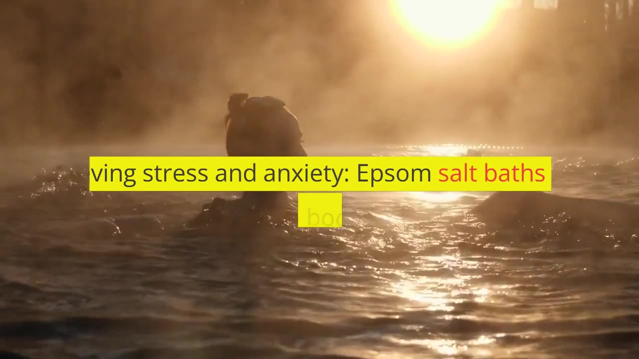 Epsom Salts for Health and Healing