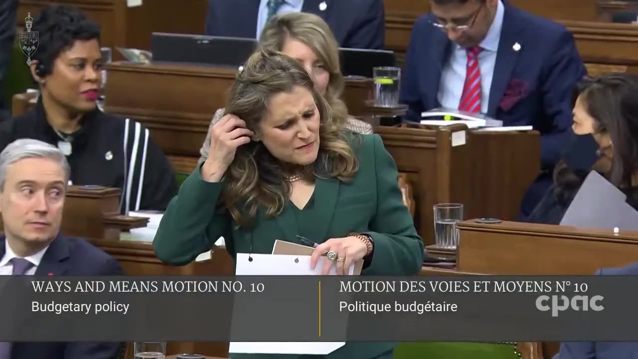 Canada: Finance Minister Chrystia Freeland delivers the federal budget – March 28, 2023