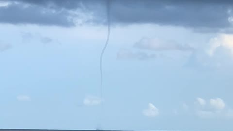Clouds Make Contact With Ocean