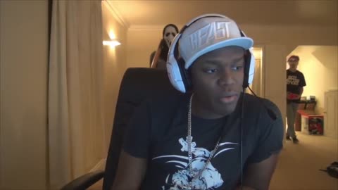 KSI geting scared