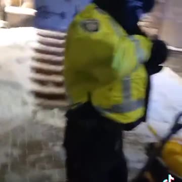 Heavily Armed Tactical Police Units Move in on Freedom Convoy