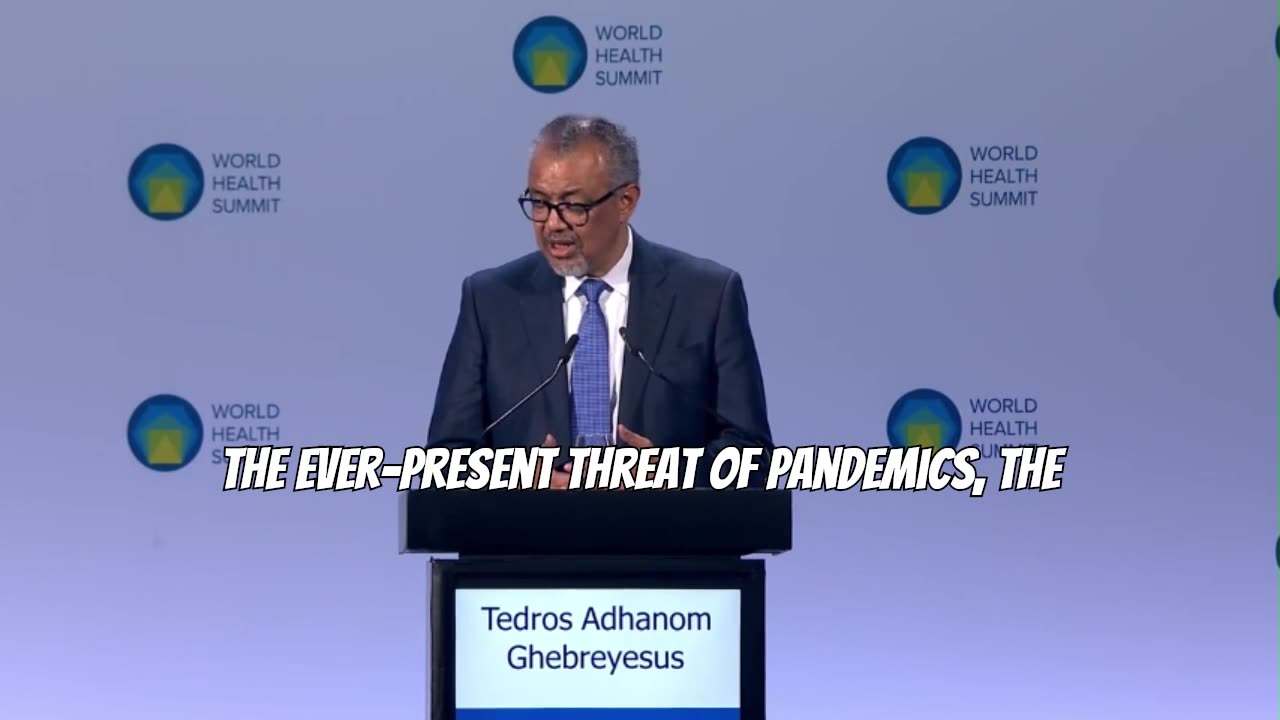 World Health Summit 2024 speech by WHO Chief dr. Tedros