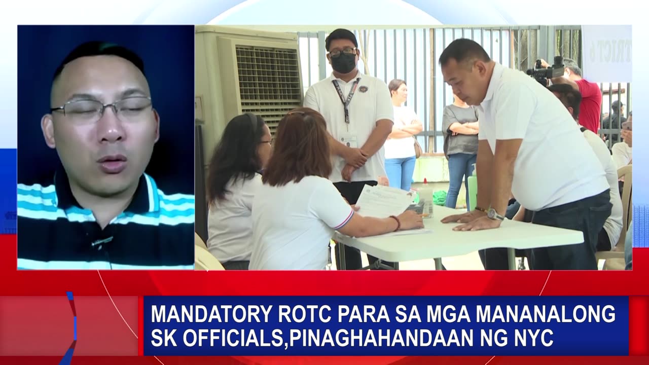 Mandatory ROTC para sa mga mananalong SK officials, pinaghahandaan ng NYC