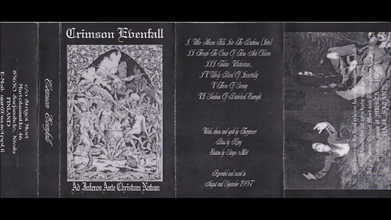 Crimson Evenfall - (1997) - Ad Inferos Ante Christum Natum (demo)