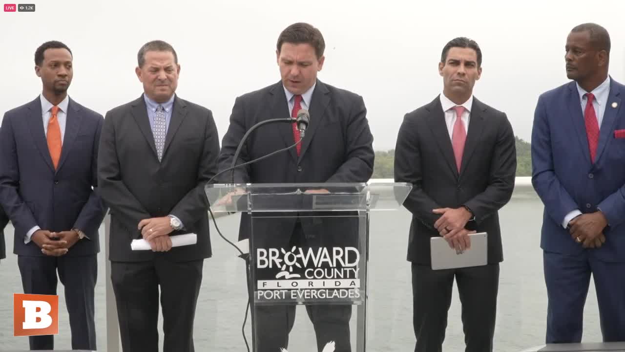 RIGHT NOW: Ron DeSantis is live…