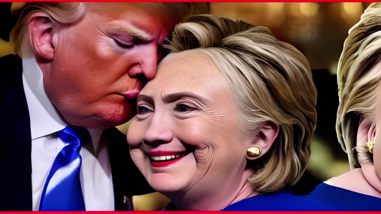 DONALD TRUMP AND HILLARY CLINTON ARE DATING