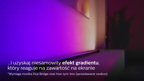 Philips Hue Tuba LED Play - Zgraj ?wiat?o z filmem, gr? i muzyk?