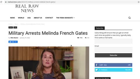 Military Arrests Melinda Gates