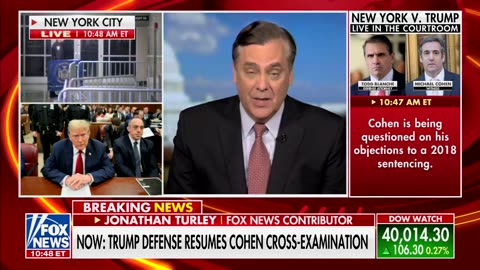 Turley Says Bragg's Team Isn't Calling Key Player In Trial Because It Could Help Trump