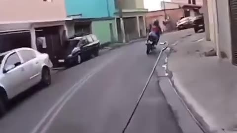 Street speed chase...