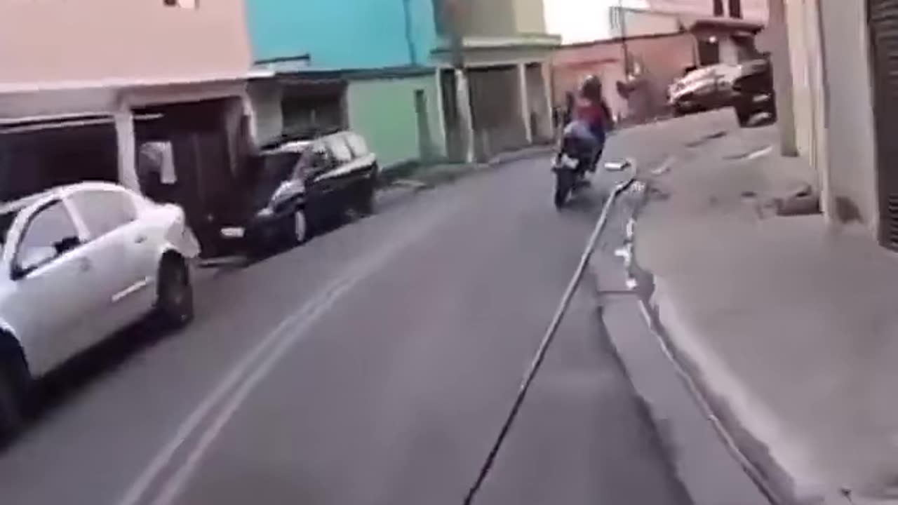 Street speed chase...