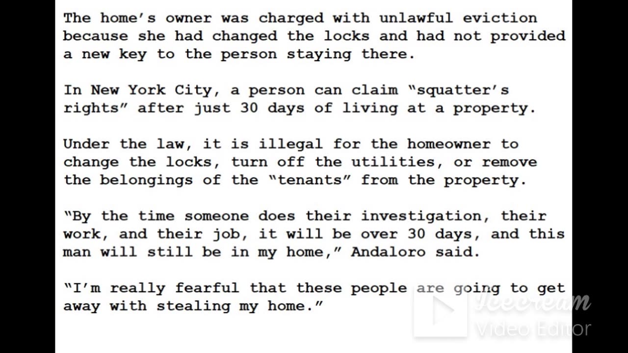 24-0320 - ‘Vigilantes’ Try to Evict Squatters-Queens House-Owner Arrested for Changing Locks