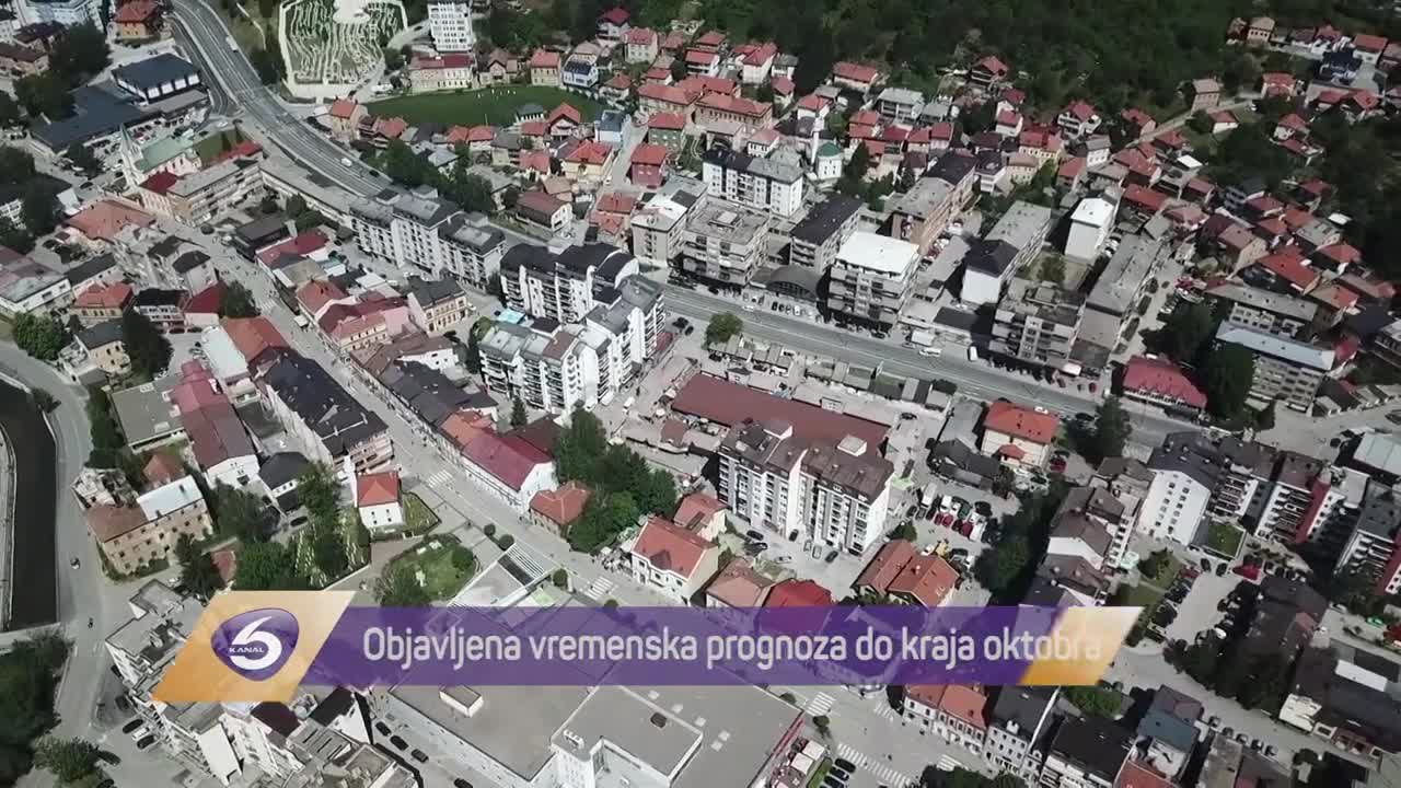 Objavljena vremenska prognoza do kraja oktobra