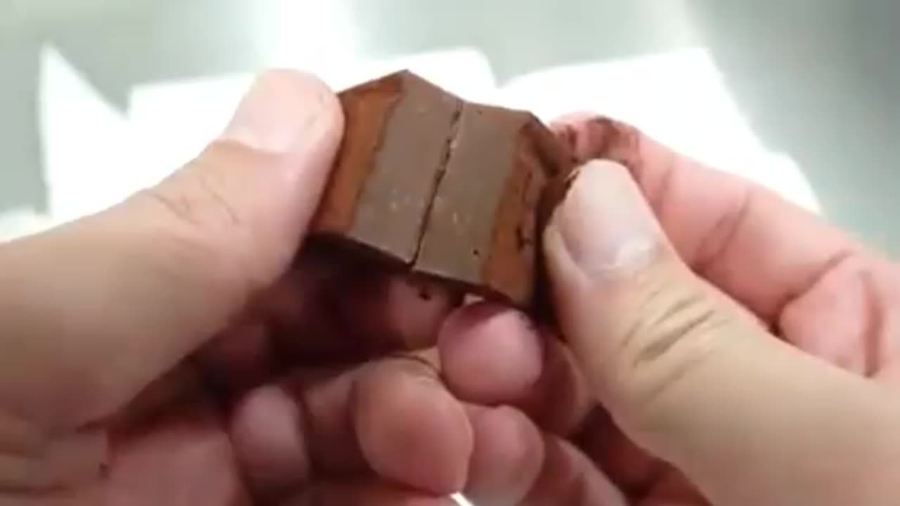 The process of making chocolate in the chocolate factory