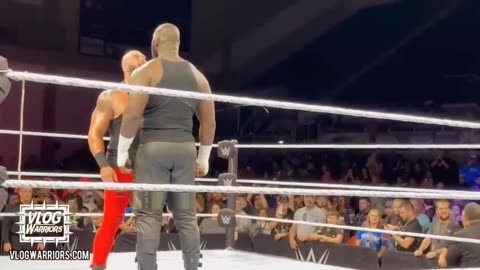 Braun Strowman again destroy Omos