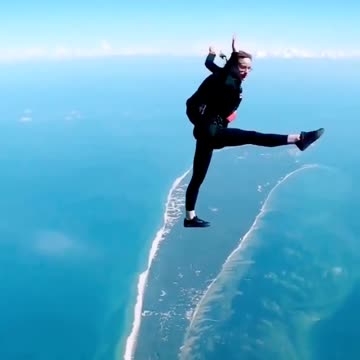 Super Dance Moves while skydiving #shorts #status #reels #skydiving #highlights #whatsappstatus