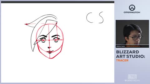 BlizzConline 2021 _ Blizzard Art Studio - Tracer _ Overwatch
