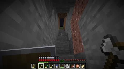 Playing Minecraft in my Hardcore world.