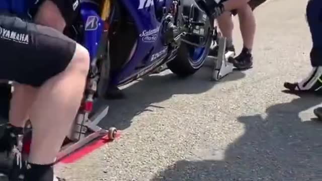 Fast enough Best Yamaha R1M motogp bike viral bike video