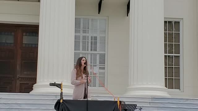 State Capitol Prayer Rally- Julia Gibbs Part 1