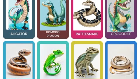 List of Reptiles in the world