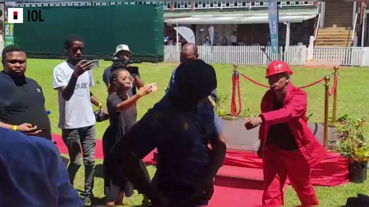 Watch: Chaos Erupts As Police Removes EFF From KZN State Of The Province Address