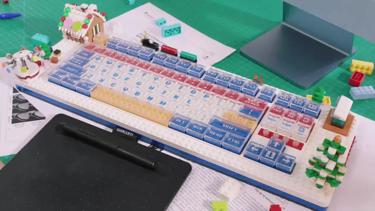 Pixel, World’s First Brick compatible Mechanical Keyboard by MelGeek — Kickstarter.