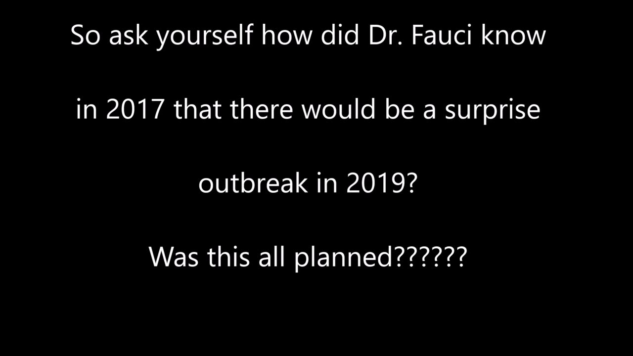 This was ALL planned