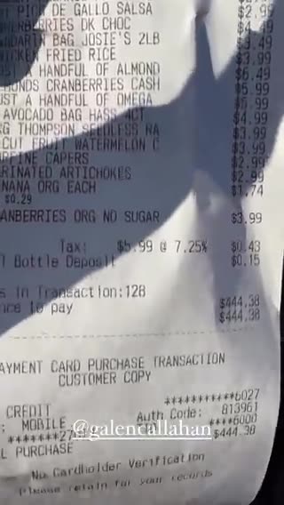 $444 to feed 6 kids for 10 days!