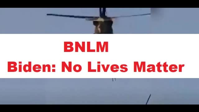 Biden: No Lives Matter