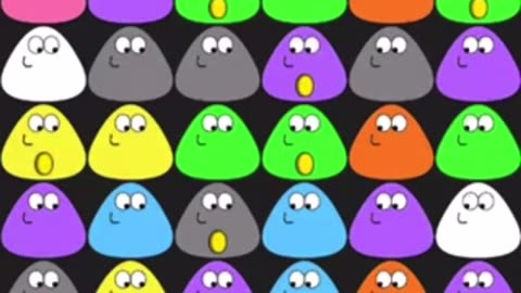 Pou gameplay: Color Match (minigame)